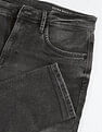 Flying Machine Slash Slim Tapered Fit Mid Rise Jeans