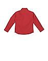 U.S. Polo Assn. Kids Boys Pure Cotton Solid Shirt