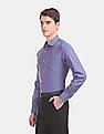AD by Arvind Tailored Regular Fit Two Tone Partywear Shirt