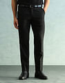 Arrow Solid Slim Fit Formal Trousers