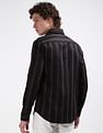 Calvin Klein Vertical Stripe Cotton  Shirt