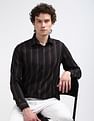 Calvin Klein Vertical Stripe Cotton  Shirt