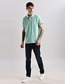 Calvin Klein Jeans Solid Regular Fit Cotton Polo Shirt