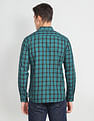 Arrow Sports Dupplin Check Manhattan Slim Fit Shirt