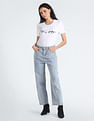 Tommy Hilfiger Script Logo Cotton T-Shirt