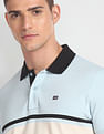 Arrow Sports Cotton Striped Polo Shirt