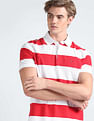 Tommy Hilfiger Striped Custom Fit Polo Shirt