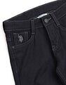 U.S. Polo Assn. Kids Boys Relaxed Fit Black Jeans