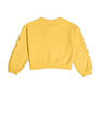 U.S. Polo Assn. Kids Girls Crew Neck Printed Sweatshirt