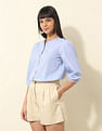 U.S. Polo Assn. Women Solid Regular Fit Top