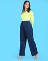 Flying Machine Women Baggy Fit High Rise Jeans