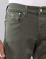 U.S. Polo Assn. Denim Co. Brandon Slim Tapered Fit Green Jeans
