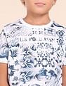 U.S. Polo Assn. Kids Boys Regular Fit All-Over Printed T-Shirt