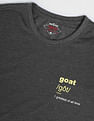Flying Machine Cotton Solid T-Shirt