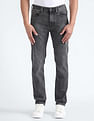 Flying Machine Mid Rise Freddie Slim Straight Fit Jeans