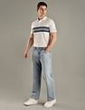 Tommy Hilfiger Striped Regular-Fit Cotton Polo T-Shirt