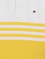 Tommy Hilfiger Kids Boys Colorblock Regular-Fit Cotton Polo T-Shirt