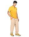 U.S. Polo Assn. Denim Co. Ribbed Collar Tonal Panel Polo Shirt