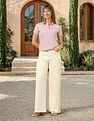 U.S. Polo Assn. Women High Rise Ultra Wide Leg Fit Jeans