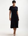 Tommy Hilfiger Global Stripe Midi Polo Dress