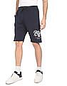 U.S. Polo Assn. Denim Co. Elasticized Waist Solid Shorts