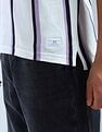Flying Machine Vertical Striped Digitopia Polo Shirt