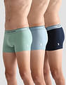 U.S. Polo Assn. Mid Rise Solid OET15 Trunks - Pack Of 3