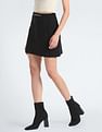 Calvin Klein Jeans Milano Rib A-Line Mini Skirt