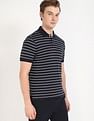 Tommy Hilfiger Striped Regular-Fit Cotton Polo Shirt