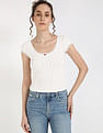 Tommy Hilfiger Slim-Fit Cotton Round Neck Top