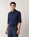 Arrow Newyork Horizontal Striped Manhattan Slim Fit Shirt