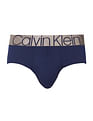 Calvin Klein Underwear Men Navy Elasticized Waistband Solid Hip Briefs