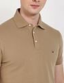 Tommy Hilfiger Solid Slim-Fit Cotton Polo Shirt