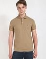 Tommy Hilfiger Solid Slim-Fit Cotton Polo Shirt