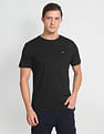 Arrow Sports Solid Cotton T-Shirt