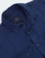 Flying Machine Chambray Weave Cotton Shirt