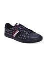 U.S. Polo Assn. Men Brand Print Lace Up Angus Sneakers