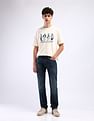 Flying Machine Mid Rise Freddie Slim Straight Fit Jeans