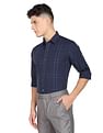 Arrow Outline Check Manhattan Slim Fit Shirt
