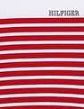 Tommy Hilfiger Kids Girls Striped Relaxed-Fit Cotton T-Shirt