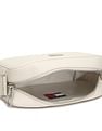 Tommy Hilfiger Solid Beige Pu Sling Bag