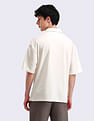 Flying Machine Oversized Fit Solid Polo Shirt