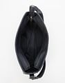 Tommy Hilfiger Striped Navy Pu Shoulder Bag