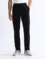 USPA Active Mid Rise Solid Active Track Pants