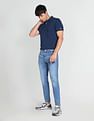 Flying Machine Whiskered Slim Tapered Fit Jeans