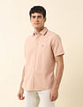 U.S. Polo Assn. Tailored Fit Solid Pure Cotton Shirt