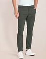 U.S. Polo Assn. Mid Rise Geometric Print Trousers
