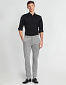 Arrow Newyork Cutaway Collar Solid Knit Shirt
