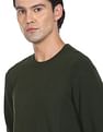 Arrow Crew Neck Solid Sweater