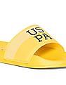 U.S. Polo Assn. Men Open Toe Striped Beesley 2.0 Slides